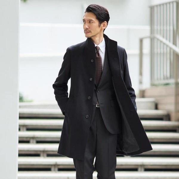 TAKEO KIKUCHI（タケオキクチ） 【ウールカシミヤブレンド】ビーバー調