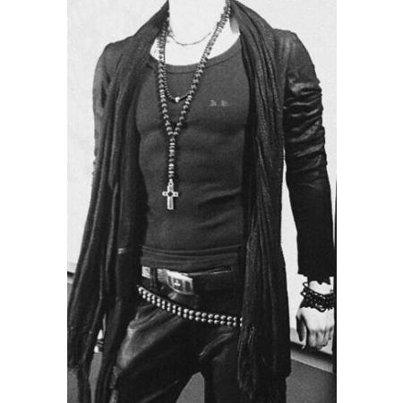 RONALD PINEAU 氷室 氏 着用 ロナルドピノー ダブルスタッズベルト