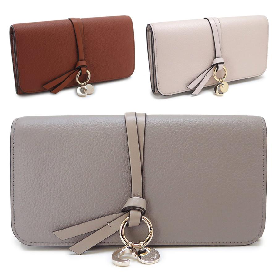 Chloe（クロエ） 長財布 レディース ALPHABET アルファベット フラップ