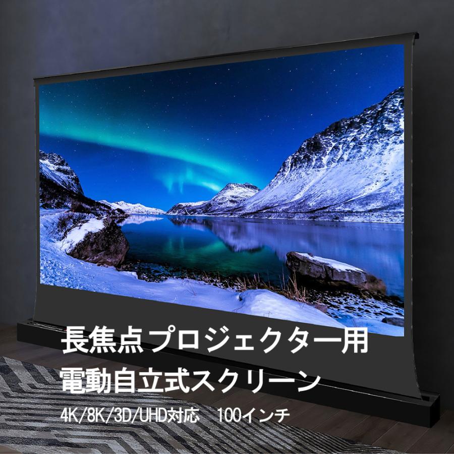 VIVIDSTORM 長焦点LEDプロジェクター用 プロジェクタースクリーン100