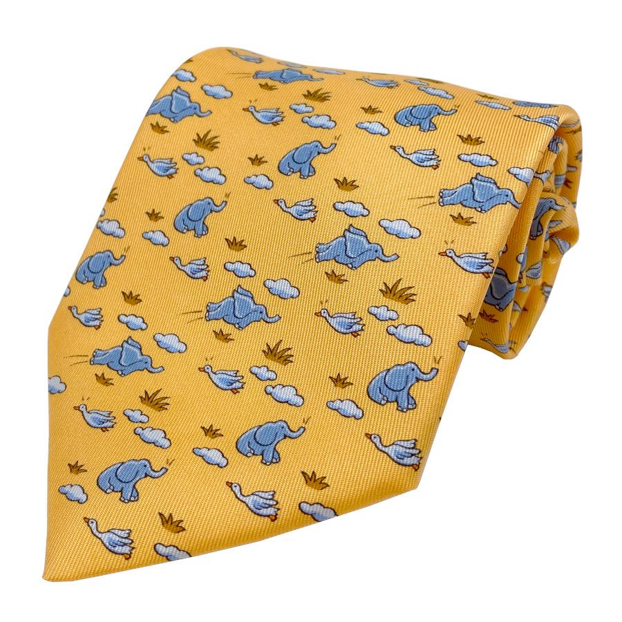 HERMES（エルメス） 【新品】エルメス ネクタイ シルクツイルタイ 9.1