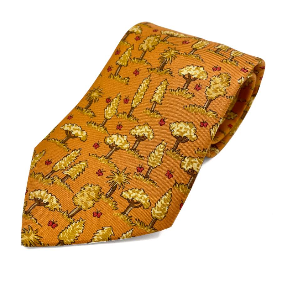 HERMES（エルメス） バタフライツリー ネクタイ 7429 HA スーツ