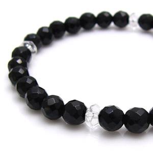 パワーストーン 天然石 ブレスレット メンズ・レディース オニキス