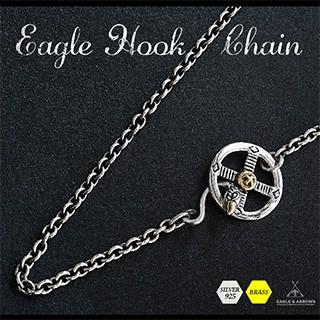 ネイティブ シルバーアクセサリー ネックレス チェーン イーグル