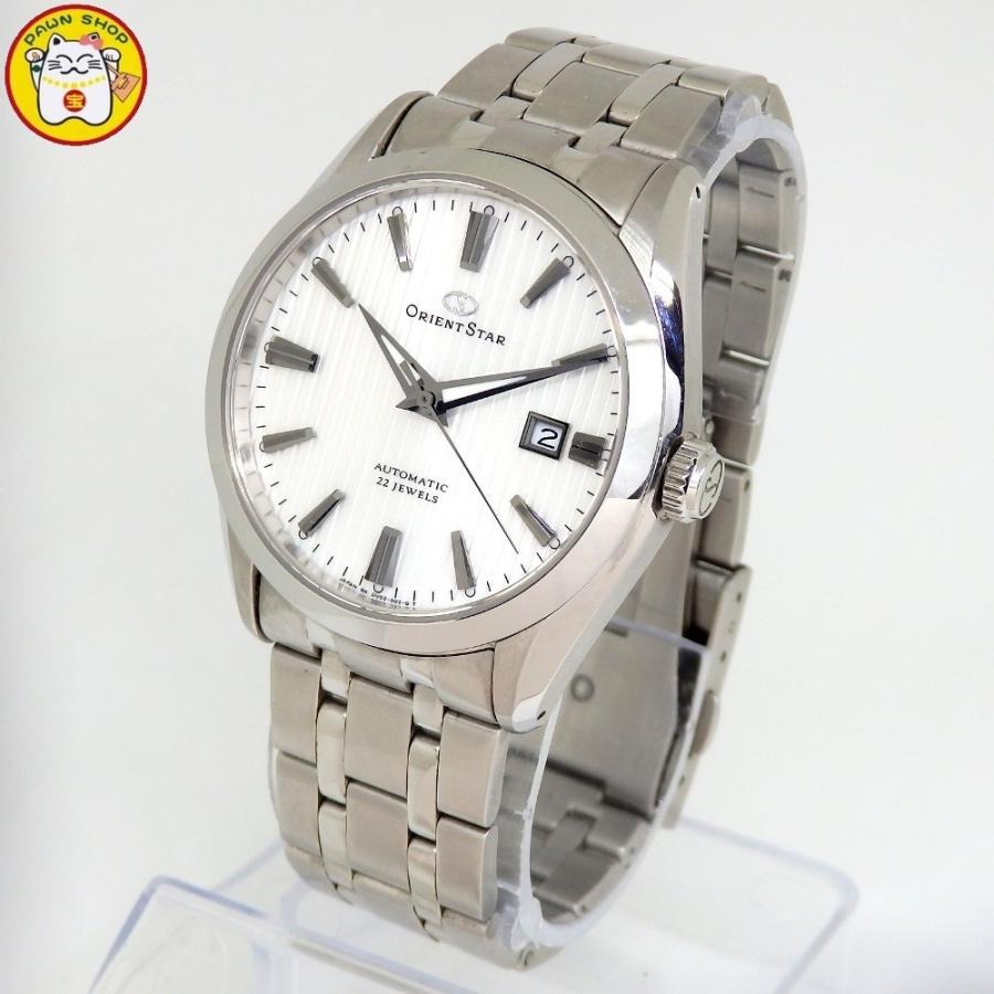 ORIENT STAR（オリエントスター） 自動巻 22JEWELS メンズ腕時計 裏