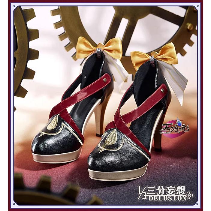 三分妄想 原神 コスプレ サンドローネ ファデュイ 傀儡 靴 : 五次元