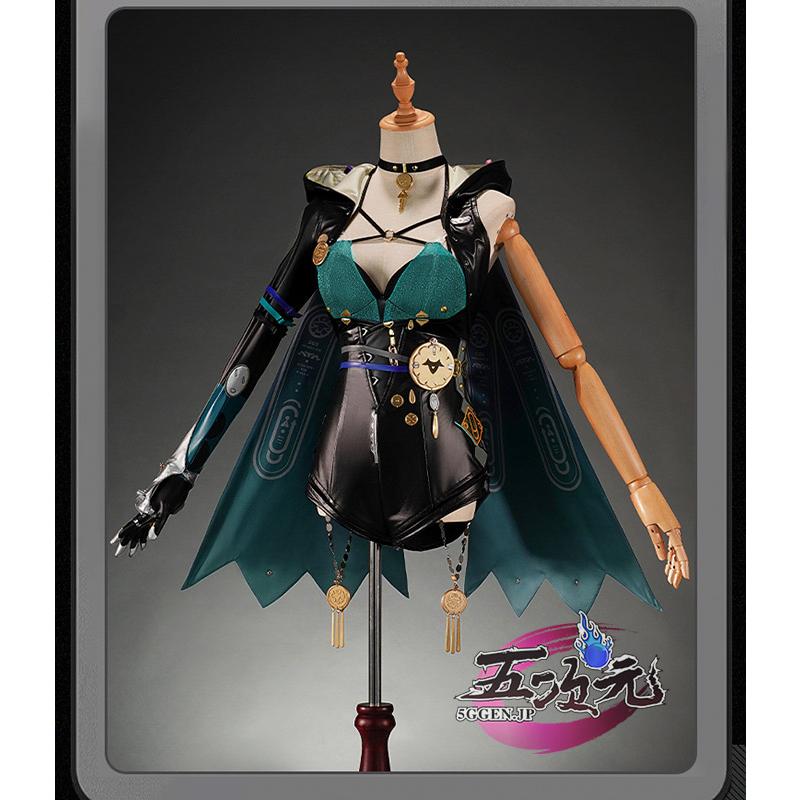 五次元 ゼンレスゾーンゼロ コスプレ リュシア 衣装 ※ウィッグ 杖