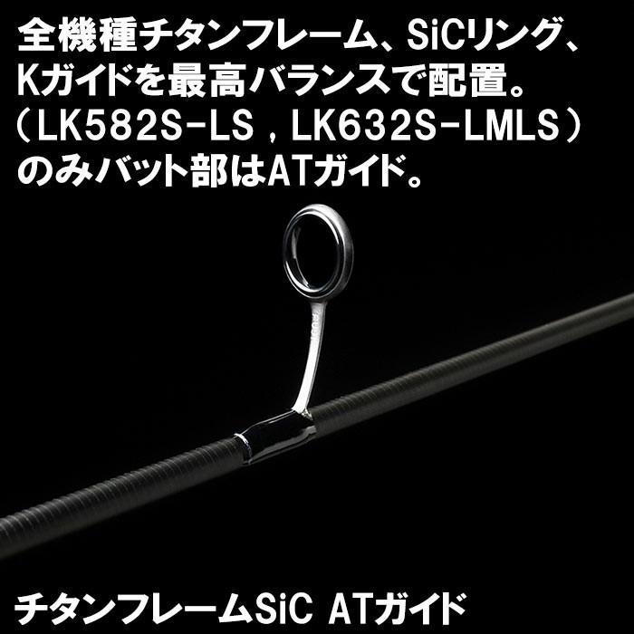 TENRYU テンリュウ ルナキア LK582S-LS スピニング 2ピース アジ あじ