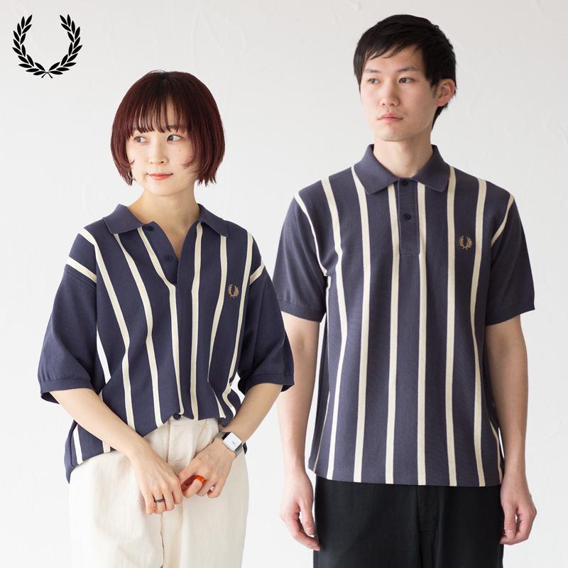FRED PERRY（フレッドペリー） ニット ストライプ シャツ F1886 メンズ