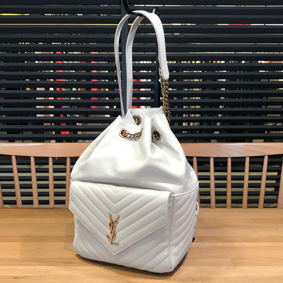 SAINT LAURENT 【超美品】サンローラン ジョー バックパック ブラン