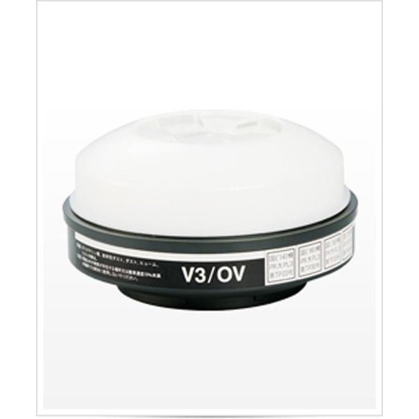 重松 V3/OVフィルター 活性炭入り防塵マスク用フィルター シゲマツ