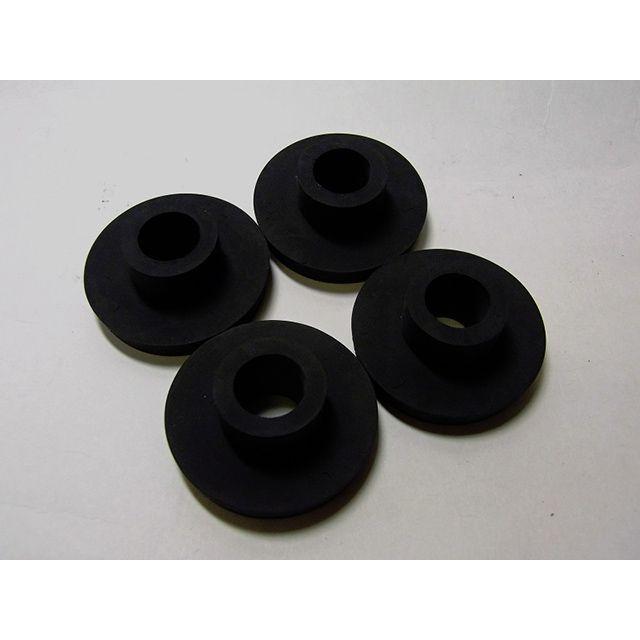 ミスミエンジニアリング ハーレー ドッグボーンライザー用 ラバー 4個