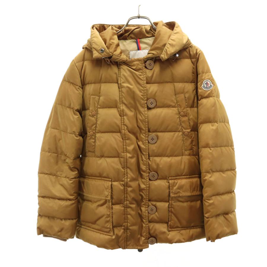 MONCLER（モンクレール） ダウンジャケット キャメル レディース 古着