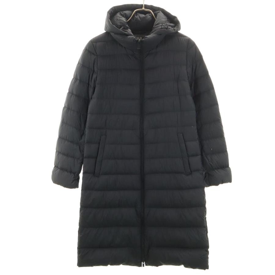 ユニクロ（UNIQLO） ウルトラライト ロング ダウンコート S ネイビー