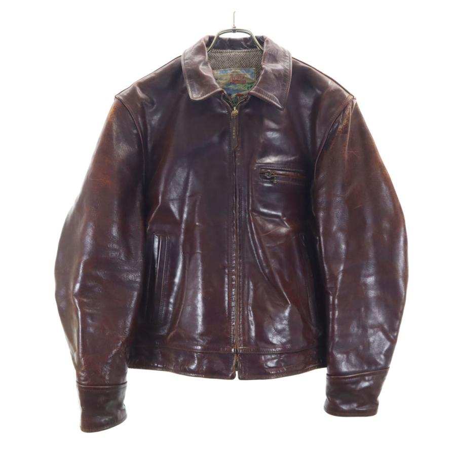 AERO LEATHER エアロレザー ハイウェイマン タロンジップ シングル