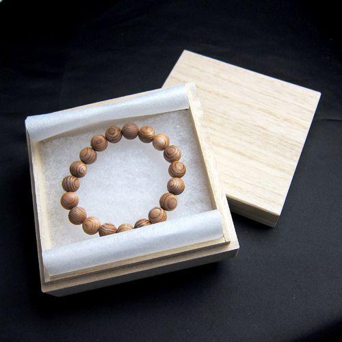 伊勢神宮 御山杉太珠 極 ブレスレット 腕輪 数珠 10mm玉 証明書 専用