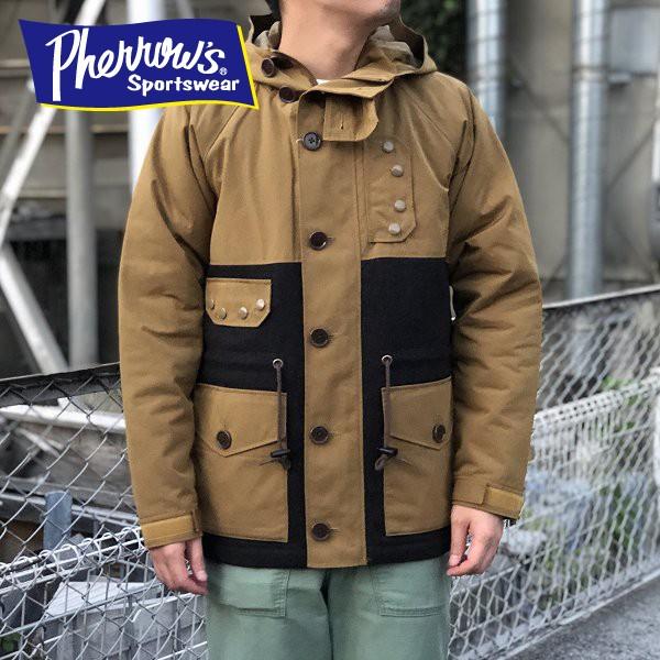 Pherrow's（フェローズ） マウンテンパーカー 中綿キルティング 19W