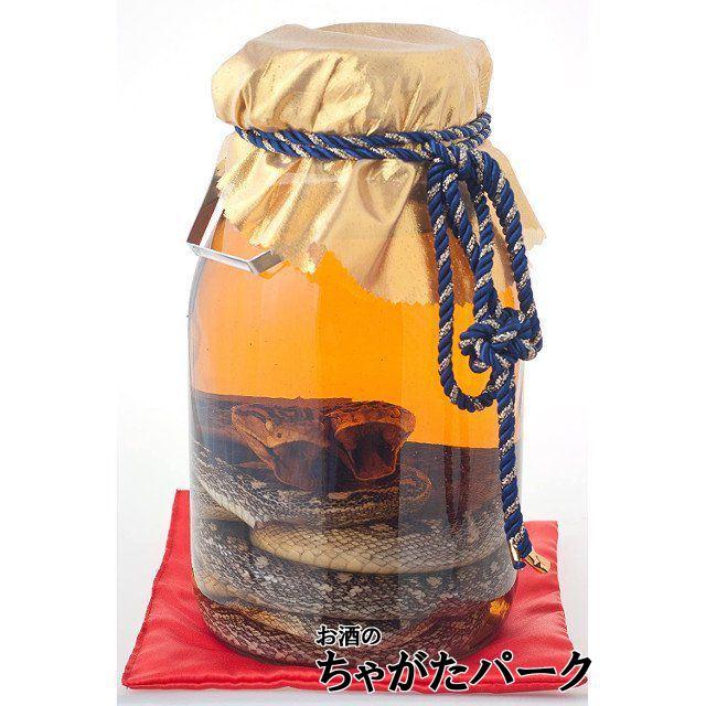 夫婦ハブ入り】 南都酒造 琉球の酒 夫婦ハブ入りハブ酒 35度 1400ml