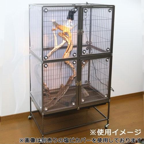 Leaf Corp アウトレット品 4階建て大型ケージ ブラック 組立確認済