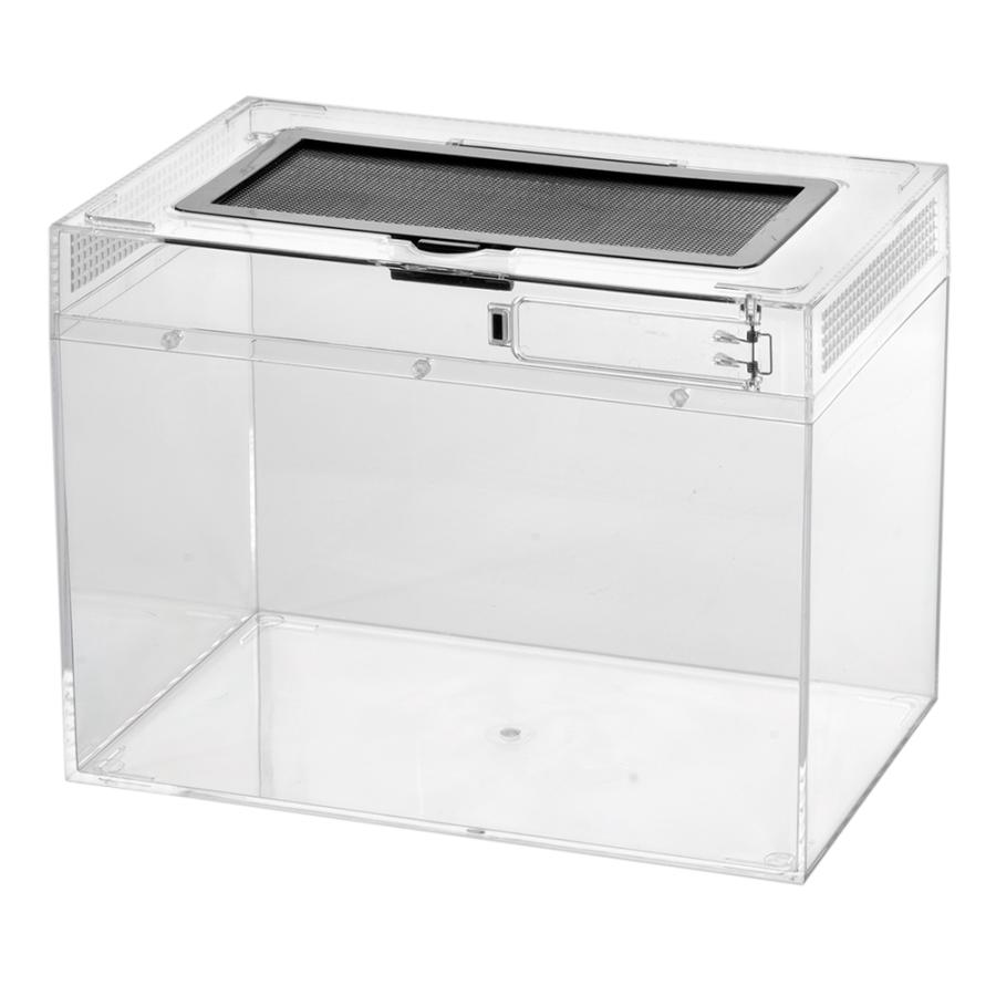 Leaf Corp 爬虫類ケージ クリアケース 30×18×22cm