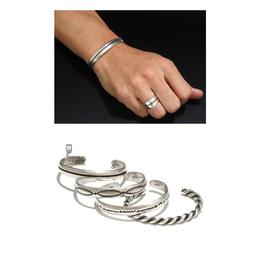 BELIEVEINMIRACLE（ビリーブインミラクル） ROUND BANGLE LINE