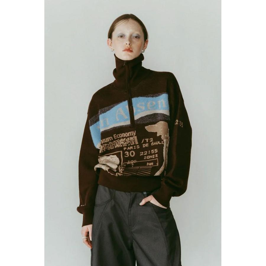 Knuth Marf（クヌースマーフ） コンセプト ジャカード ニット concept