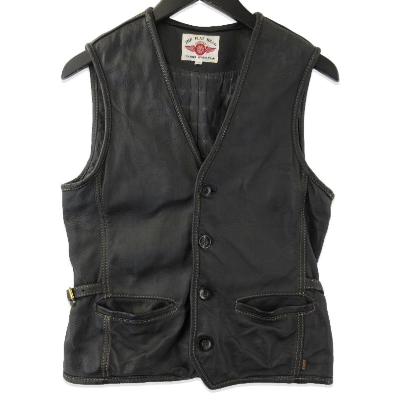The Flat Head（フラッドヘッド） フラットヘッド レザーベスト ディア