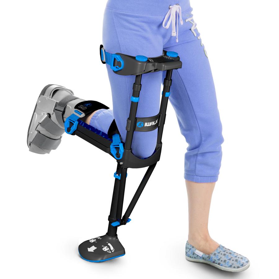 松葉杖 アイウォークフリー iWALKFree 3.0 ハンズフリー松葉杖 捻挫