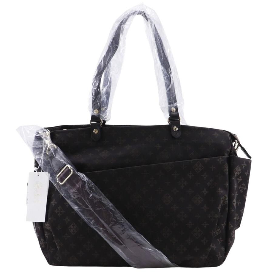 russet（ラシット） 2WAYショルダー トートバッグ ナイロン ダーク