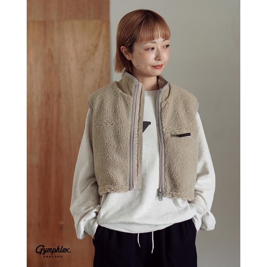 GYMPHLEX（ジムフレックス） ベスト コージーライトボア ショート