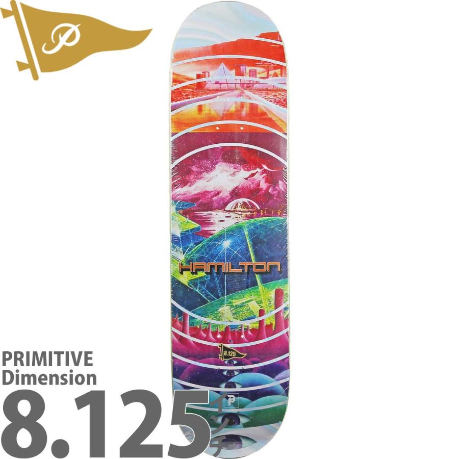 PRIMITIVE（プリミティブ） 8.125インチ スケボー デッキ Primitive