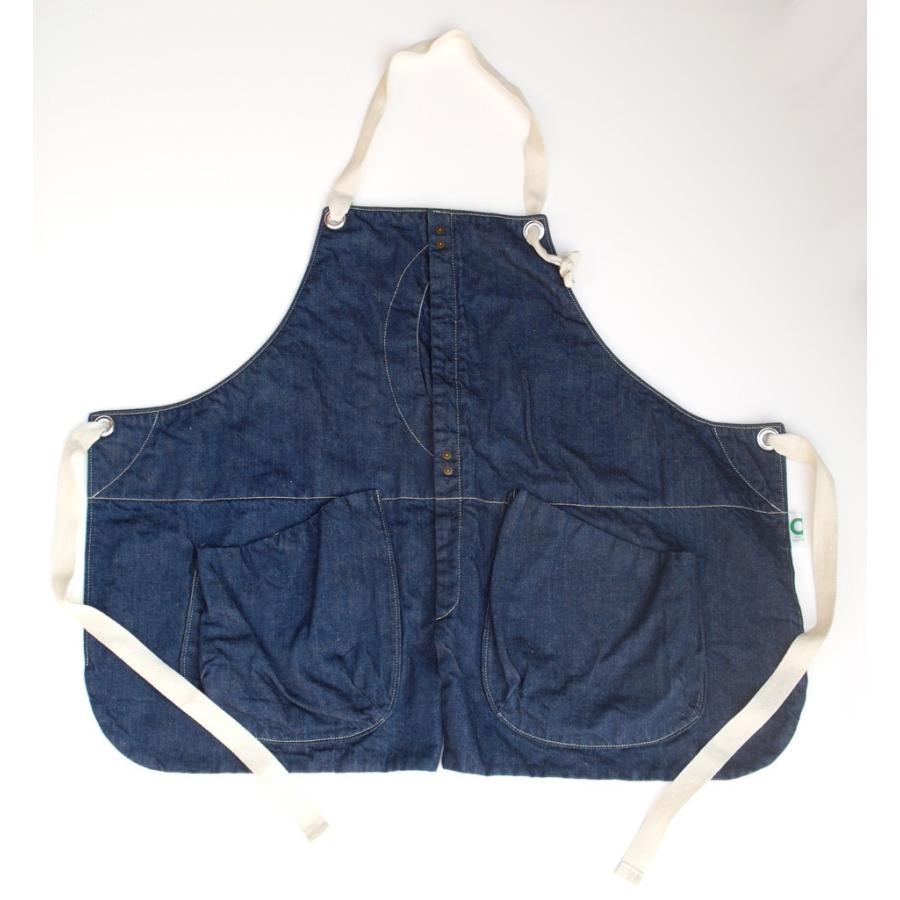suolo（スオーロ） GRIZZLY グリズリーエプロン デニム : APRON LIFE