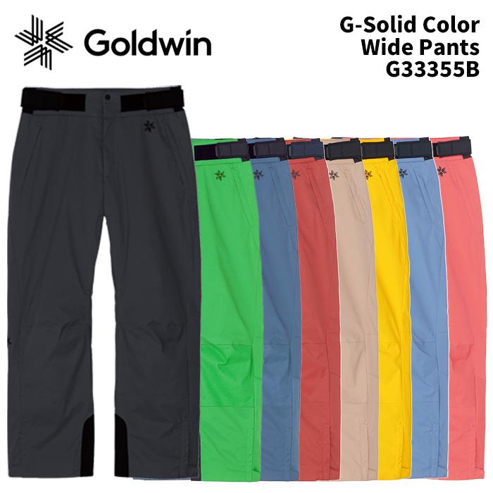 GOLDWIN（ゴールドウイン） GOLDWIN G33355B G-Solid Color Wide Pants