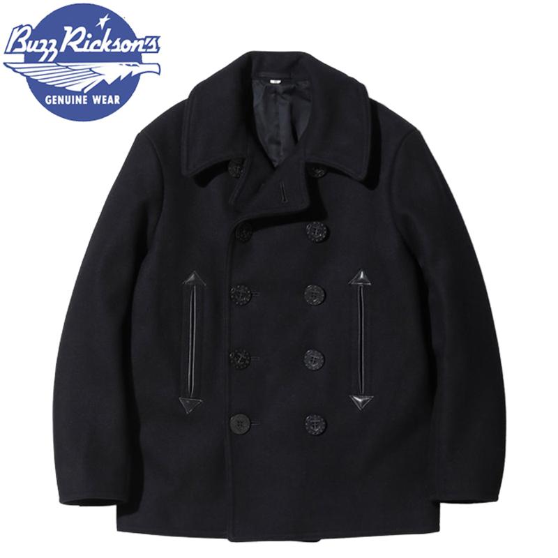 BUZZ RICKSON'S バズリクソンズ BLACK PEA COAT Pコート WILLIAM