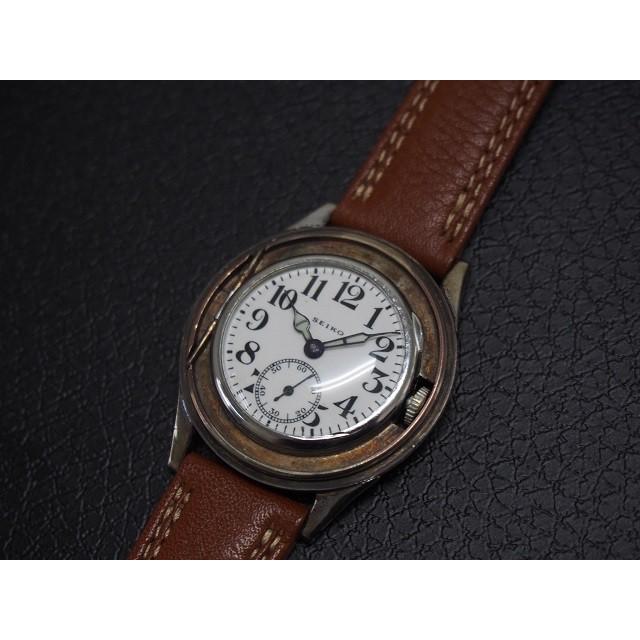 SEIKO（セイコー） 精工舎 モリス型 スモセコ 二重ケース 軍用時計 手