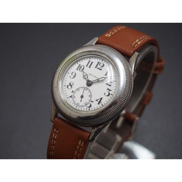 SEIKO（セイコー） 精工舎 モリス型 スモセコ 二重ケース 軍用時計 手