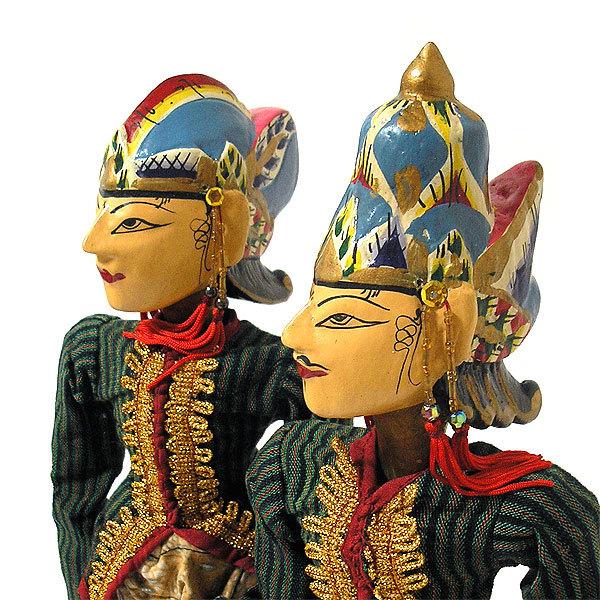 インドネシア 操り人形 ラーマ・ヤーナ [H.約50cm] 人形芝居