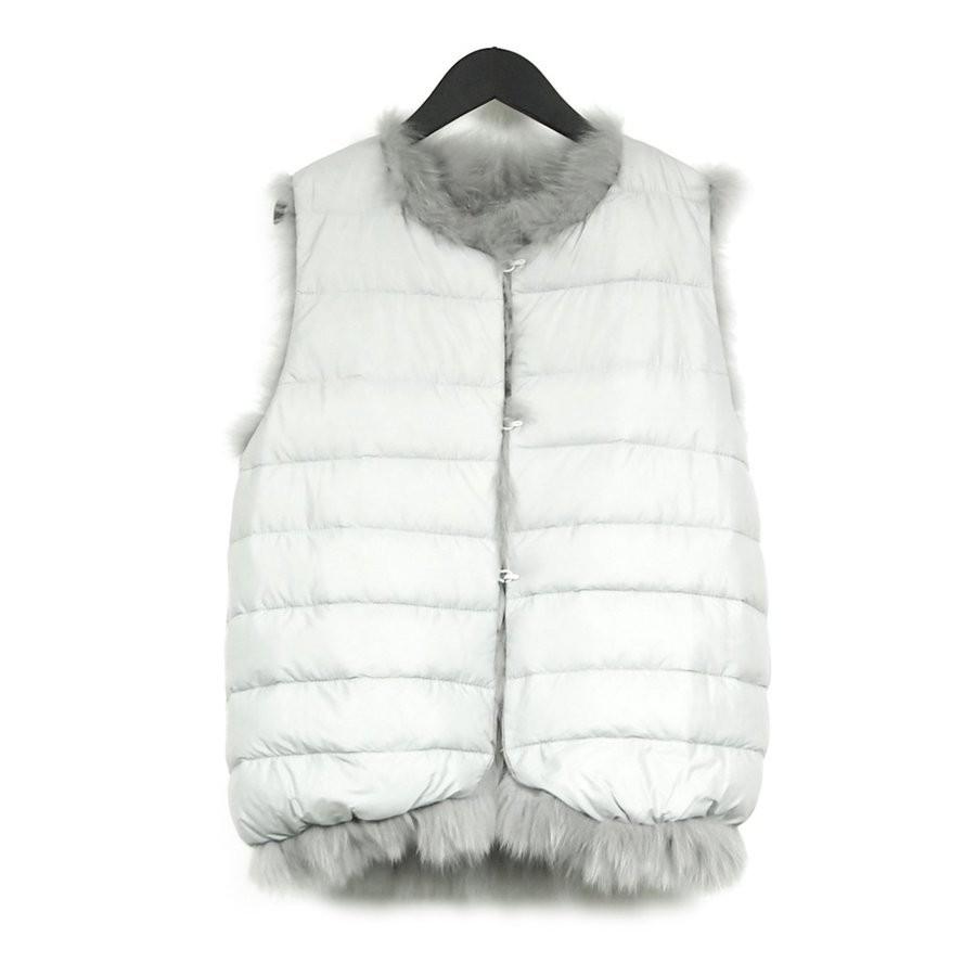 AnneCoquine（アンコキーヌ） リアルFOXファー リバーシブルダウン