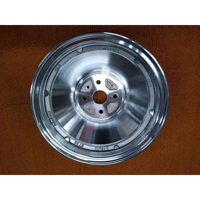 チューブレスホイール VESPA 50s / 90/ 100用 2.15-10 ポリッシュ