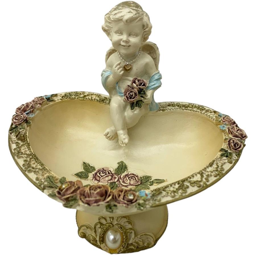 小物入れ ハート型エンジェル小物入れ エンジェルケース 天使小物入れ