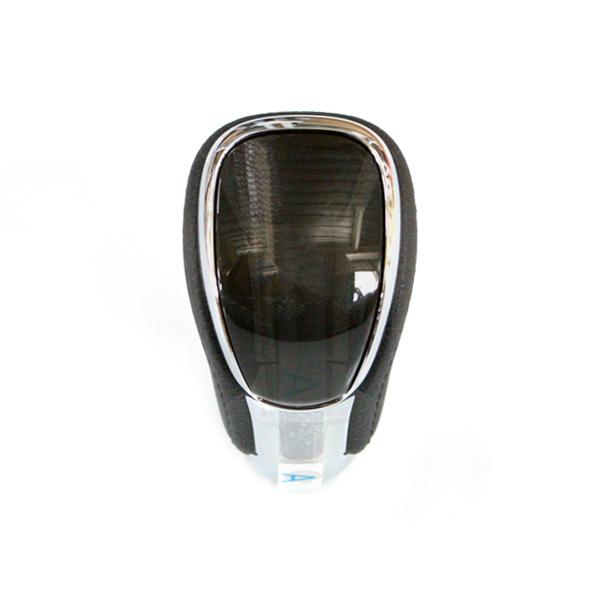 トヨタ 純正 シフトノブ エスティマハイブリッド 黒木目/メッキ/本革