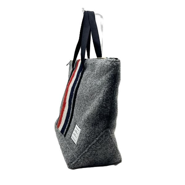 THOM BROWNE（トム ブラウン） #wnb トートバッグ グレー 赤 白 紺