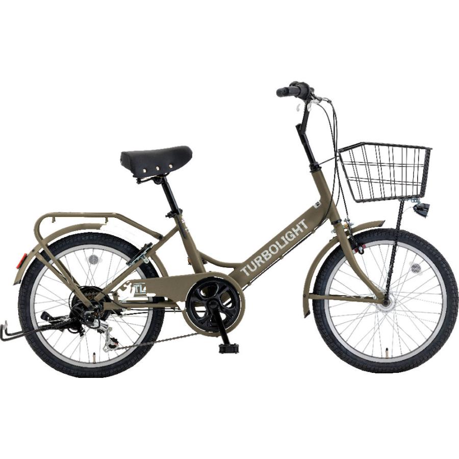 ミニベロ シオノ ターボライト ミニ 20インチ 外装6段 オートライト