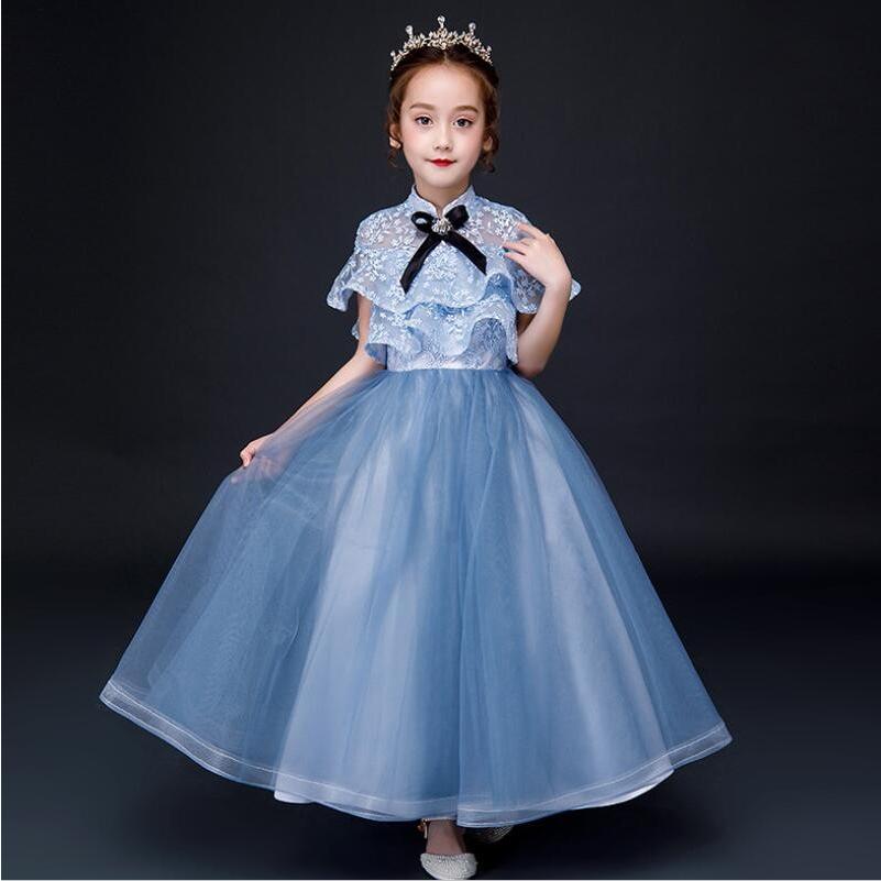 子供ドレス ピアノ 発表会 ドレス 女の子ドレス ロングドレス 演奏会