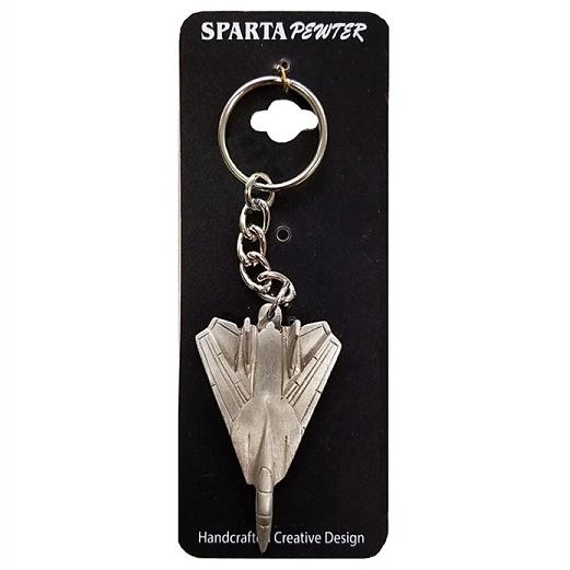 sparta pewter】 トップガン F-14 キーホルダー カナダ製/トムキャット