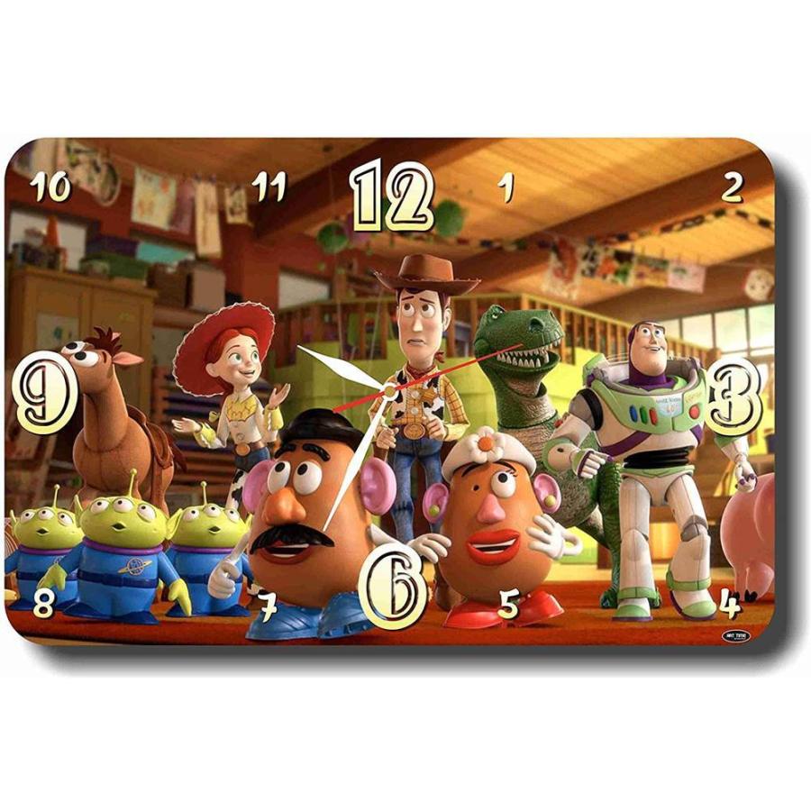 Disney（ディズニー） トイストーリー掛時計 キャラクター掛時計