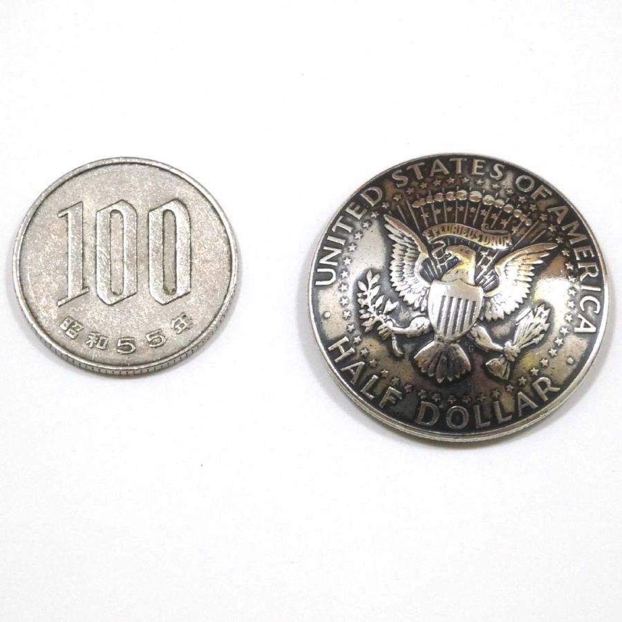 シルバー コンチョ ハーフダラー イーグル コインコンチョ オールド