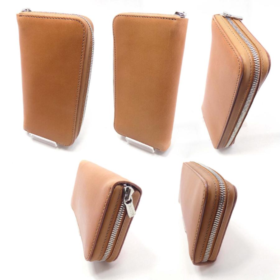 ラウンドファスナー財布 サドルレザー メンズ財布 レディース財布 長
