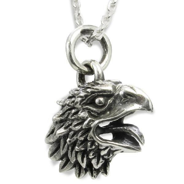 ネックレストップ メンズ シルバー 鷲 イーグル ヘッド かっこいい