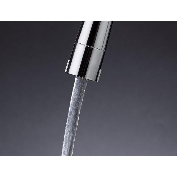 TOTO TKWC35ESB TOTO シングル混合水栓 台付き1穴（ハンドシャワー